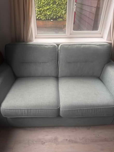 Photo of free Teal green DFS SOFA (Horkesley Heath CO4) #1