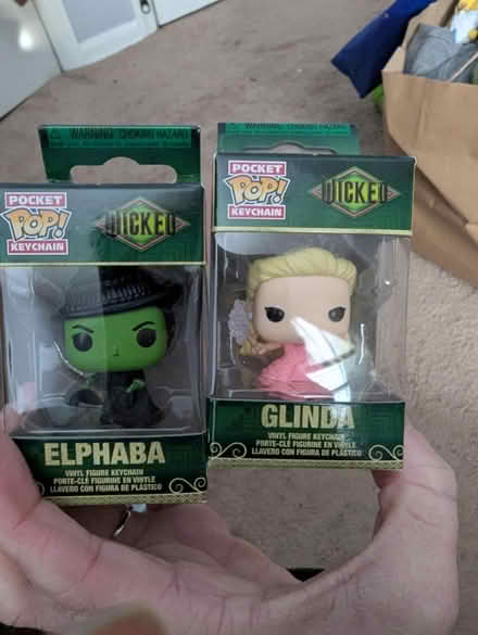 Photo of free Wicked pop figure keychains (Leedom, Ridley park) #1