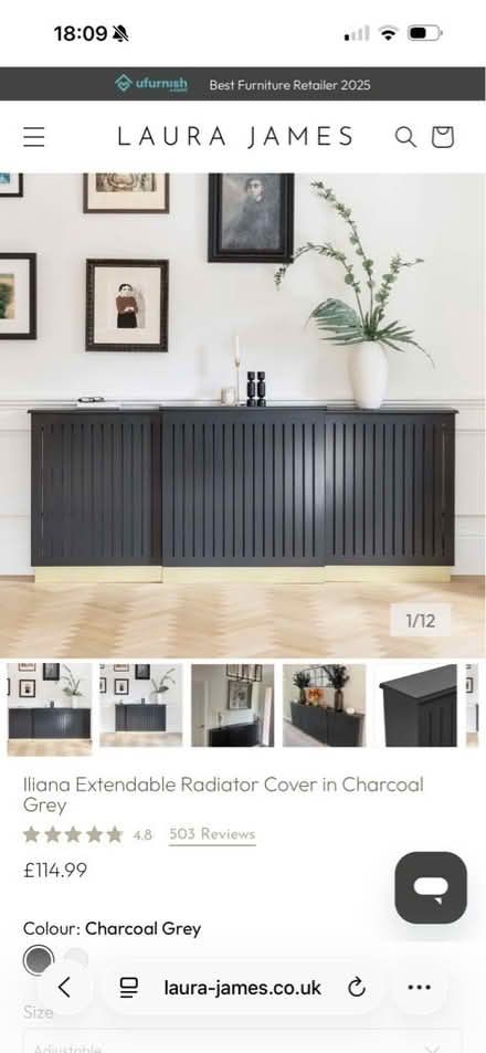 Photo of free Extendable radiator cover (Heybridge CM9) #1