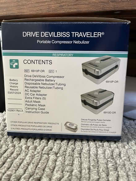 Photo of free Nebulizer (Mt. Pleasant) #1