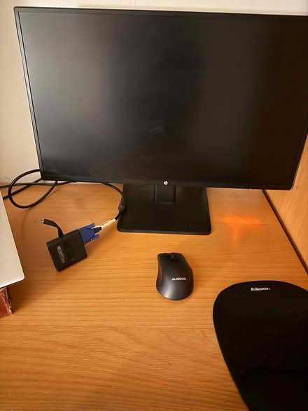Photo of free Large Computer monitor and mouse (Lower East Side) #1