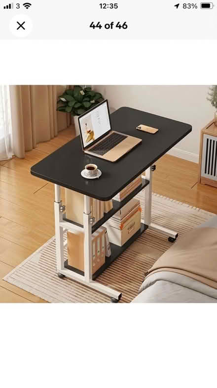 Photo of free White bed/side coffee table (Wivenhoe CO7) #2