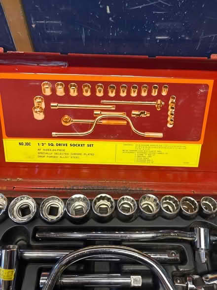 Photo of free socket set (Thames Ditton KT7) #3