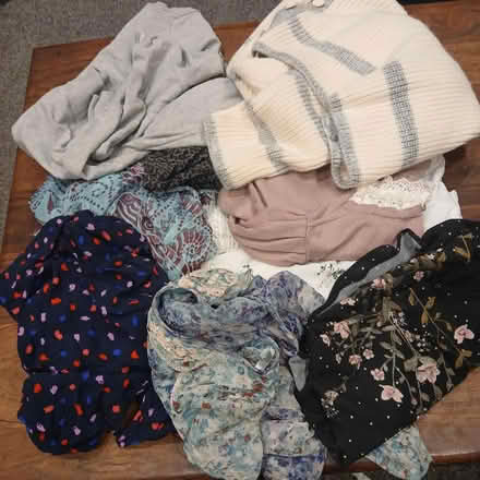 Photo of free Bundle of size 12 14 ladies tops. Mostly M&S (Spixworth NR10) #1