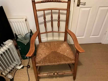 Photo of free Wooden arm chair (Litton BA3) #1