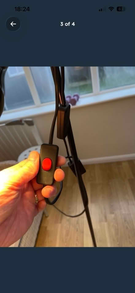 Photo of free Tall lamp (Rainworth) #3