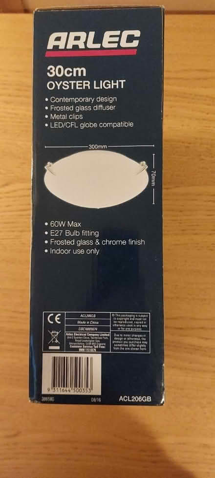 Photo of free Ceiling light (SE20) #2