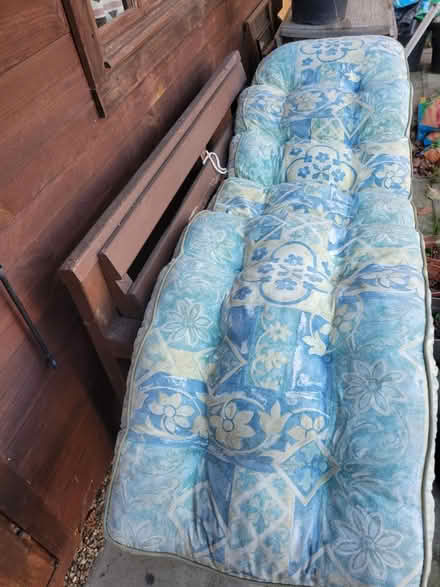 Photo of free Cushion for garden recliner (Letchworth Garden City) #2