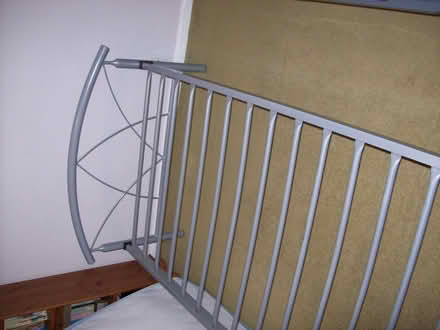 Photo of free Metal bed frame (Prestbury GL52) #1