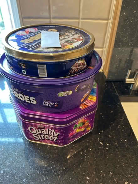 Photo of free Empty tins (Stanmore. HA73LG) #1