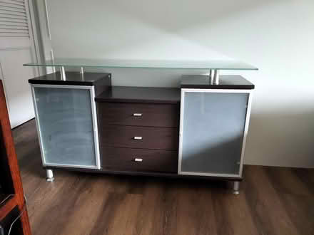 Photo of free Wooden buffet/sideboard (Ashfield) #1