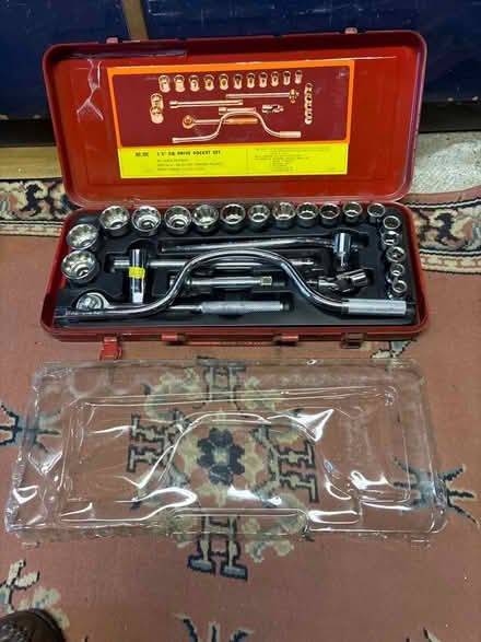 Photo of free socket set (Thames Ditton KT7) #1