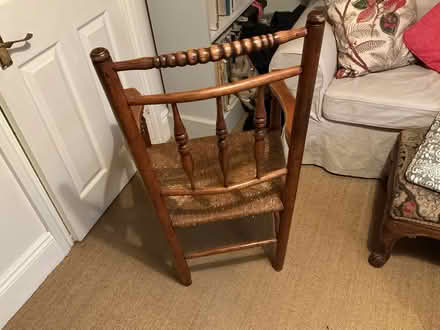 Photo of free Wooden arm chair (Litton BA3) #3