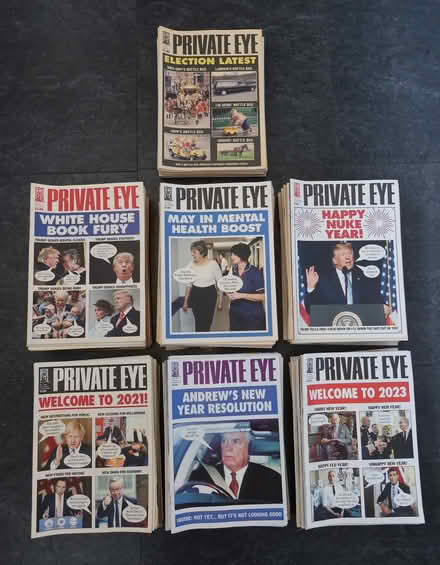 Photo of free Private Eye magazines (Gunnislake PL18) #1