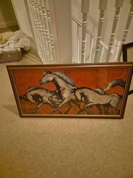 Photo of free Horse print in frame (Deddington OX15) #1