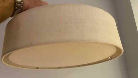 Photo of free Ceiling Light Fixture, Fabric Finish (Lewes BN7) #2