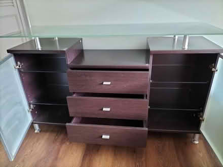 Photo of free Wooden buffet/sideboard (Ashfield) #2
