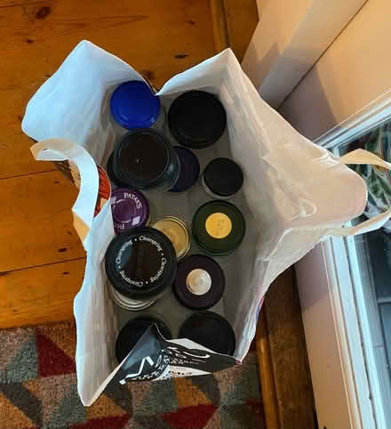 Photo of free Clean glass jam jars x 14 (Stroud Green N8) #1