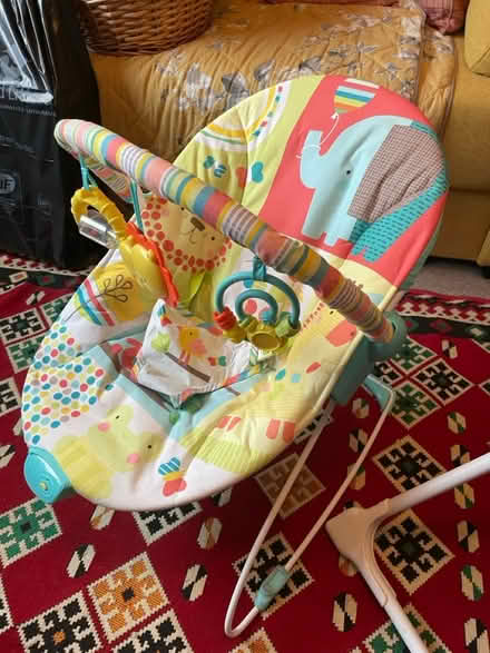 Photo of free Baby bouncer and high chair (Cliftonville Margate CT9) #2