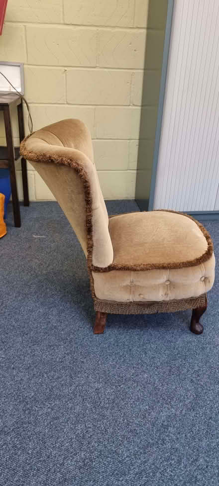 Photo of free Small upholstered chair (Ravensbourne BR1) #2