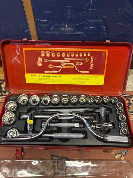 Photo of free socket set (Thames Ditton KT7) #2