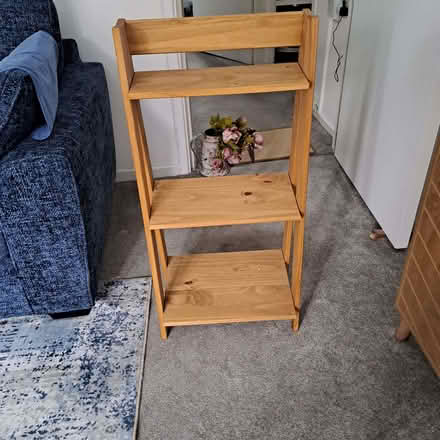 Photo of free Small wooden ladder type shelf unit (Old Town TN40) #1