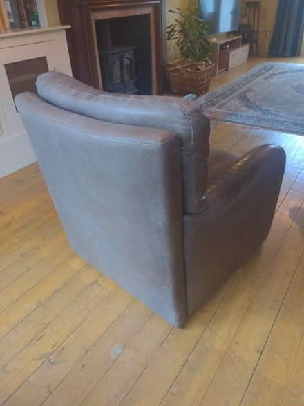 Photo of free Leather armchair (Congleton Hightown) #2