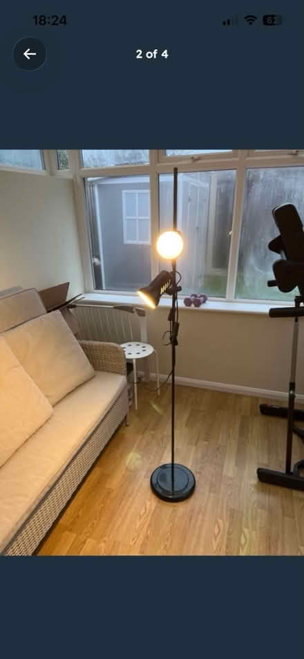 Photo of free Tall lamp (Rainworth) #2