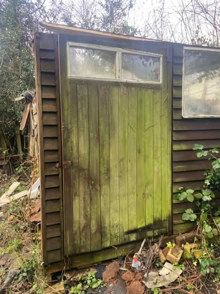 Photo of free Large shed door 1m wide 174cm tall (AL21JS Al2) #2