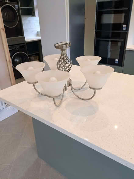 Photo of free Ceiling light, 5 bulbs (Bare LA4) #4