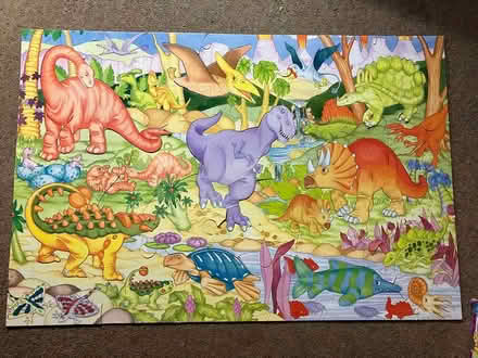 Photo of free Dinosaur floor puzzle (Whitecross OX13) #1