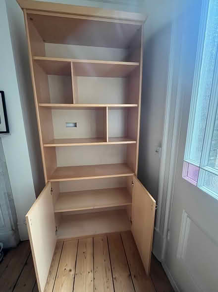 Photo of free Wooden Beech Veneer shelves (Near the railway station CB1) #2