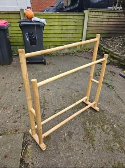Photo of free Bamboo towel rail or kids clothes (Salford M7) #1