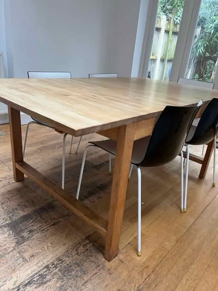 Photo of free Wooden kitchen dining table/chairs (SE5) #1