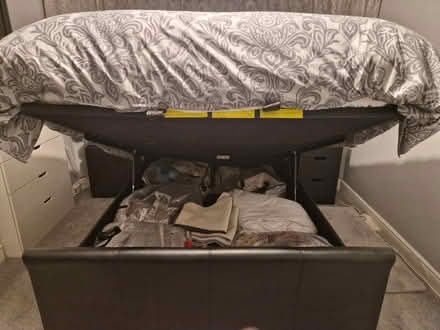 Photo of free king size black ottaman bed (Old Trafford, Manchester,) #3