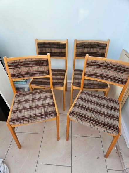 Photo of free Four Dining Chairs (Winchmore Hill N21) #1