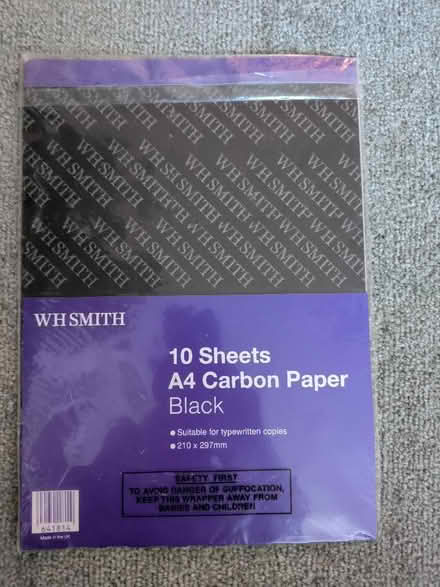 Photo of free Pack of carbon paper (Teignmouth TQ14) #1