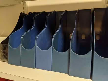 Photo of free Plastic magazine holders (Horspath OX33) #1