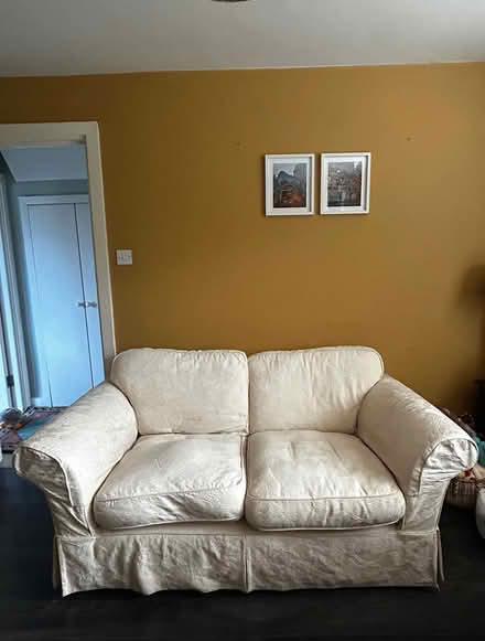 Photo of free Cream couch (Rathfarnham) #1