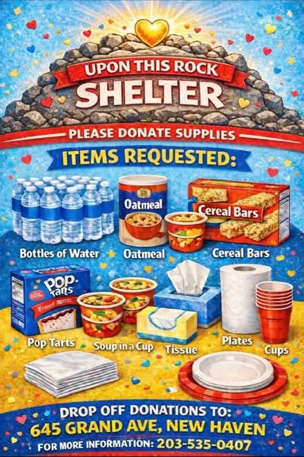 Photo of Donations for Warming Center (new haven) #1