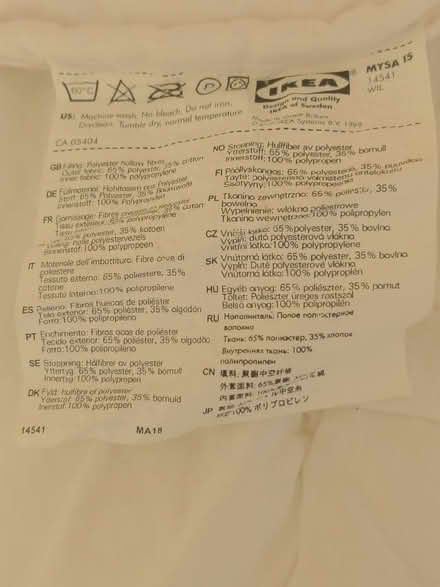 Photo of free IKEA Single Duvet Polyester (Ditchling Common BN6) #1