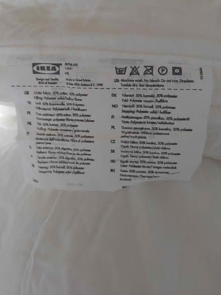 Photo of free Lightweight IKEA polyester King SizeDuvet. (Ditchling Common BN6) #2