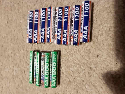 Photo of free Rechargeable Batteries and Charger (North Abingdon, OX14) #1