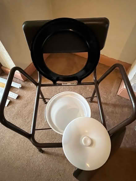 Photo of free Overseat toilet / standalone commode (Three Fields Farm HP3) #3