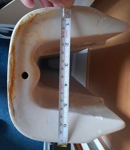 Photo of free Bathroom basin pedestal and taps (SW Edinburgh EH14) #1