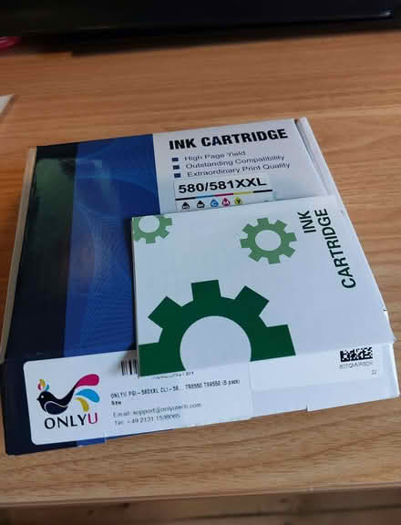 Photo of free Printer Ink Cartridges 580/581XXL (Divinity Road OX4) #1