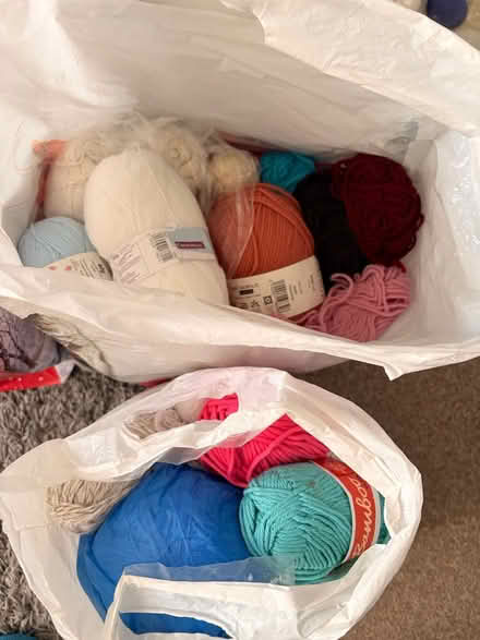 Photo of free Bags of wool yarn (Twickenham TW1) #1