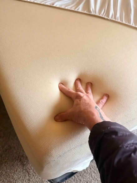 Photo of free Queen “tempurpedic” styled mattress (Johnson’s Ferry & Oak road) #2