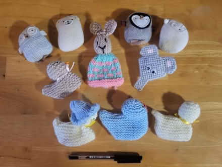 Photo of free Set of hand knitted baby teddies (Ballyclare BT39) #1