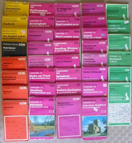 Photo of free Ordnance Survey Landranger maps etc (RG40 - off Easthampstead Rd) #1